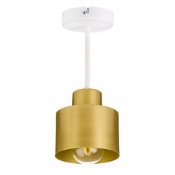 LAMPA wisząca stała żyrandol sufitowa Metal złoty