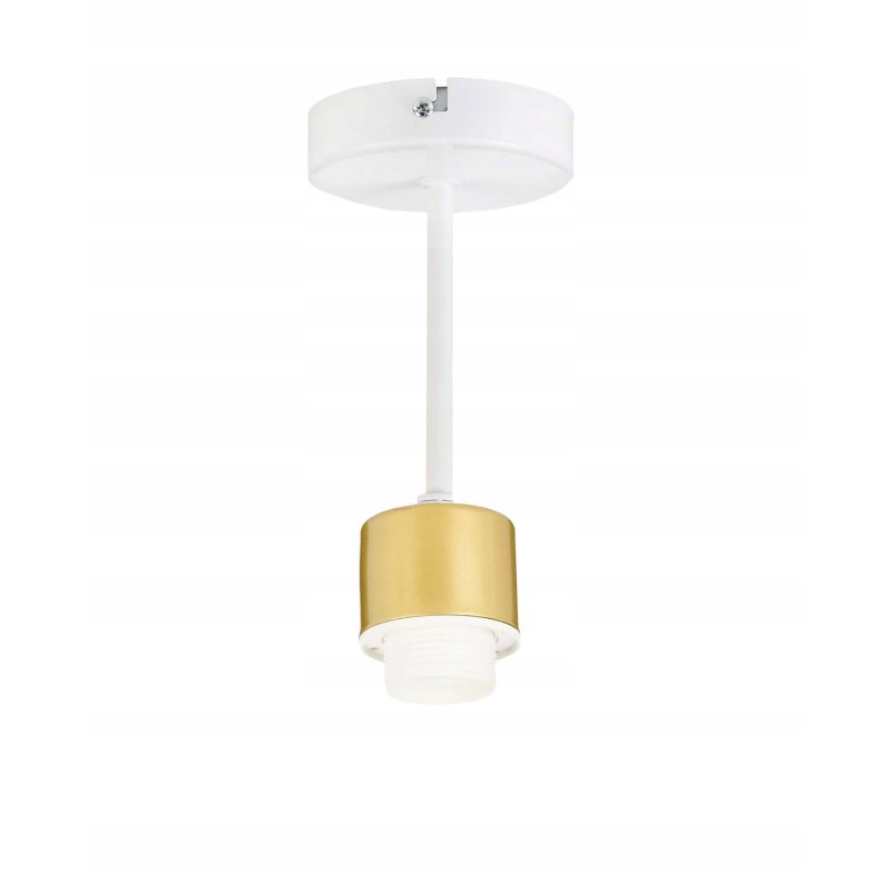 LAMPA wisząca stała żyrandol sufitowa Metal złoty