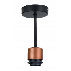LAMPA wisząca stała żyrandol sufitowa Drut miedź