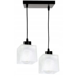 LAMPA sufitowa wisząca ZWIS E27 ŻYRANDOL Szklany 2