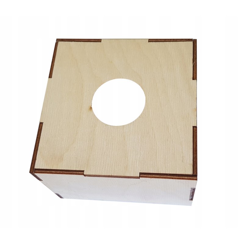 LAMPA stała sufitowa plafon Loft klosz drewno 1