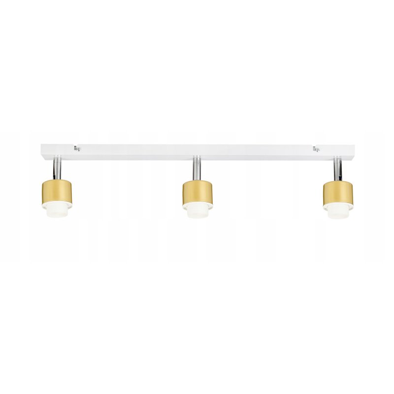 LAMPA plafon sufitowa żyrandol ruchomy loft złoty