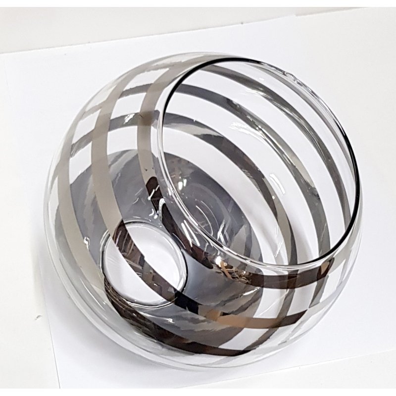 LAMPA sufitowa wisząca ZWIS Loft E27 PAJĄK SZKŁO