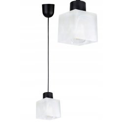LAMPA sufitowa wisząca ZWIS ŻYRANDOL Klosz Szklany