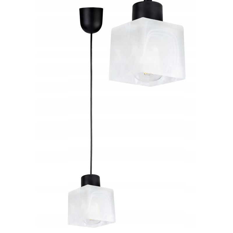 LAMPA sufitowa wisząca ZWIS ŻYRANDOL Klosz Szklany