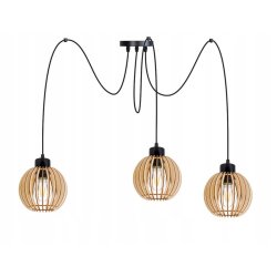 LAMPA sufitowa wisząca ZWIS Loft klosz 3xE27 PAJĄK