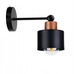 PODSTAWA BAZA LAMPA KINKIET ŚCIENNY STAŁY GÓRA DÓŁ LOFT POD KLOSZ NA 1X E27