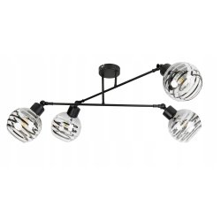 LAMPA sufitowa żyrandol regulowany LOFT ruch 4 E27