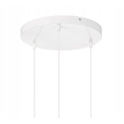 Lampa wisząca żyrandol zwis sufitowa klosz drewno