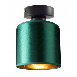 LAMPA stała sufitowa plafon klosz 1 Abażur złoty