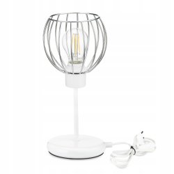 Lampka nocna Lampa stołowa loft na led E27 Drut