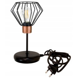 Lampka nocna Lampa stołowa loft na led E27 Drut