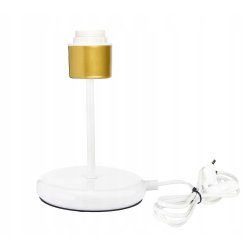 Lampka nocna Lampa stołowa loft na led E27 złota