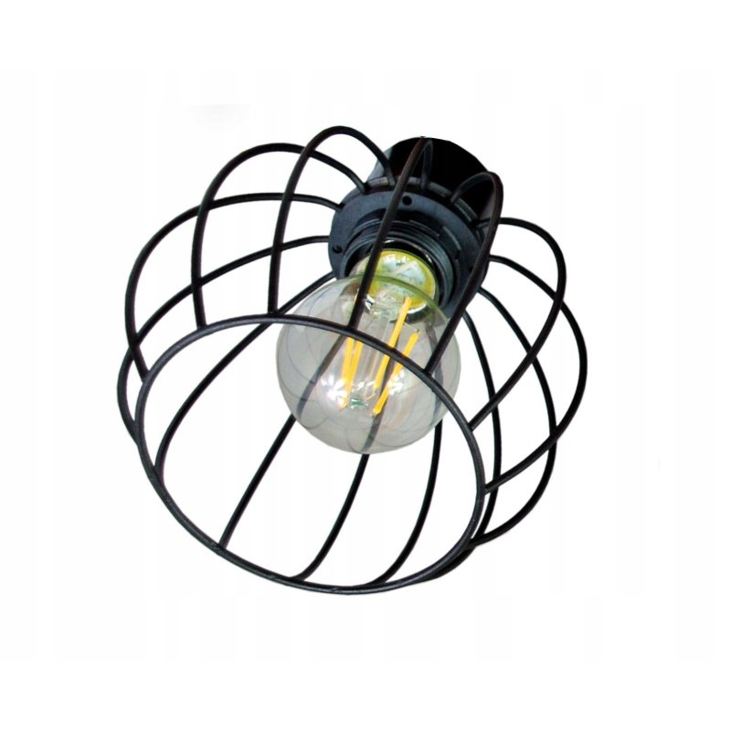 Lampka nocna Lampa stołowa loft na led E27 Drut