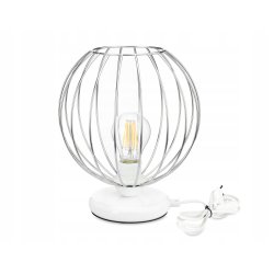 Lampka nocna Lampa stołowa loft Drut XL na led E27