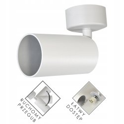 Lampa sufitowa kinkiet spot oprawa halogenowa GU10