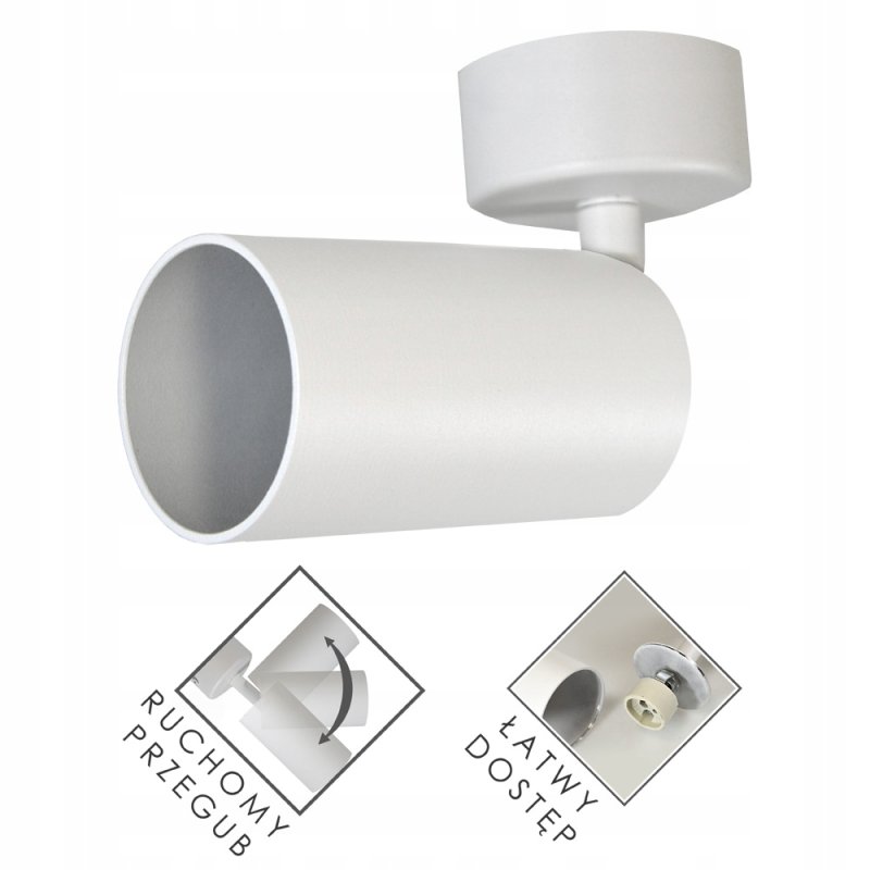 Lampa sufitowa kinkiet spot oprawa halogenowa GU10