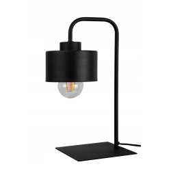 Lampka nocna biurkowa Lampa stołowa loft metal z włącznikiem na led E27