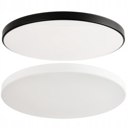 Plafon LED natynkowy Lampa sufitowa 24W NW z wymienną ramką biały/czarny