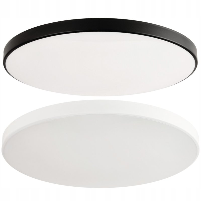 Plafon LED natynkowy Lampa sufitowa 24W NW z wymienną ramką biały/czarny