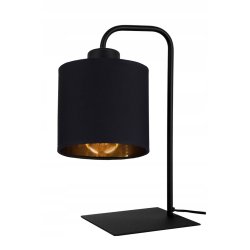 Lampka nocna biurkowa Lampa stołowa loft klosz abażur z on/off na led E27