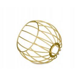 LAMPA sufitowa WISZĄCA ZWIS żyrandol drut złoty 3