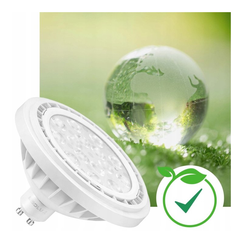 Żarówka LED GU10 ES111 do opraw AR111 10W 230V CCD NW barwa neutralna