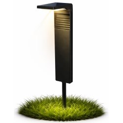 Lampa Ogrodowa Solarna Słupek Ogrodowy Stojący 57cm IP64 Mocna