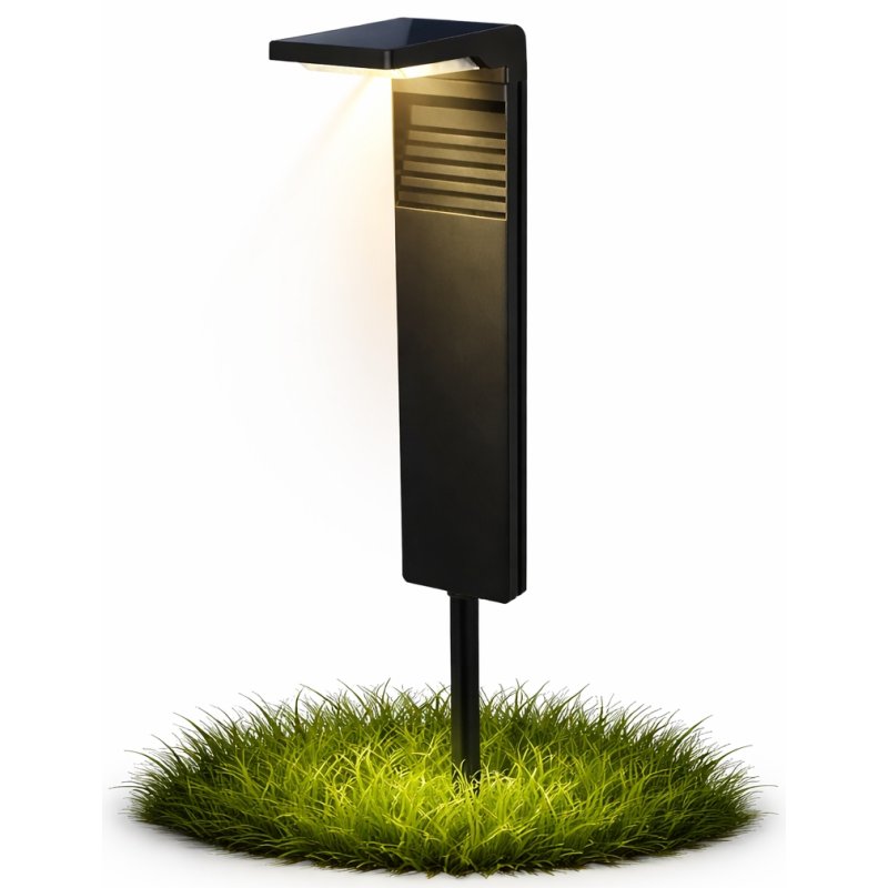 Lampa Ogrodowa Solarna Słupek Ogrodowy Stojący 57cm IP64 Mocna