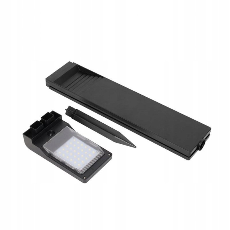 Lampa Ogrodowa Solarna Słupek Ogrodowy Stojący 57cm IP64 Mocna