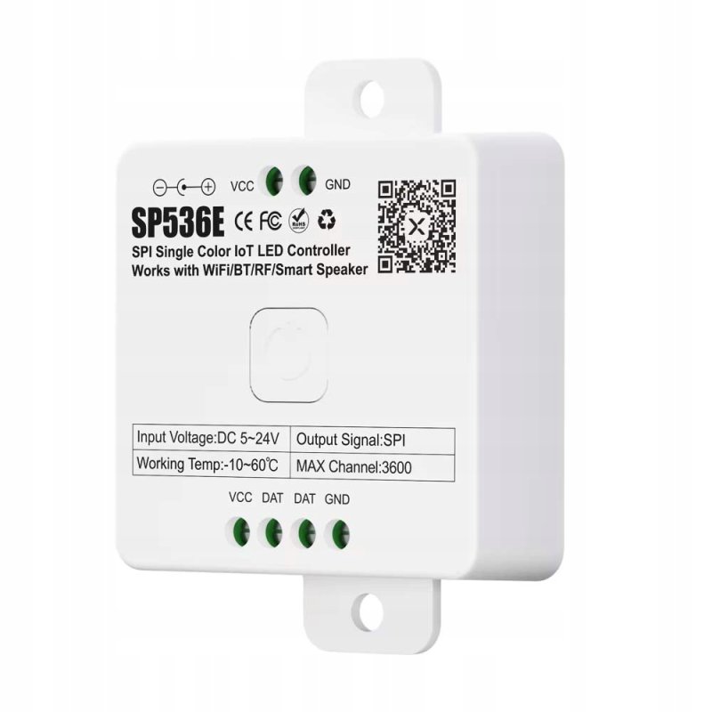 Sterownik Magic Digital IC SPERL taśm LED COB MONO cyfrowy WS2811 SPI music