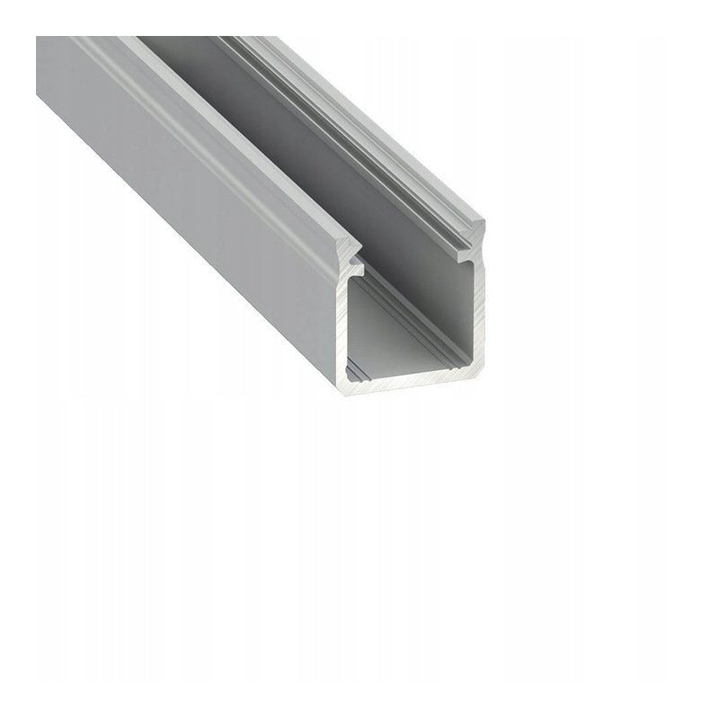 1m Profil aluminiowy nawierzchniowy typ Y wysoki głęboki + Klosz