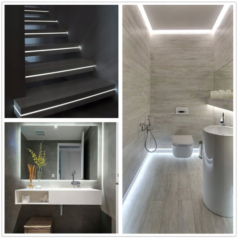 ZESTAW LED TAŚMA 5M 2835 IP65 CIEPŁA DZIENNA ZIMNA