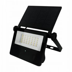 Lampa solarna NAŚWIETLACZ z panelem solarnym z czujnikiem ruchu zmierzch MV