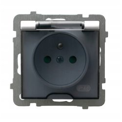 GNIAZDO IP44 hermety pojedyncze z/U OSPEL seria AS