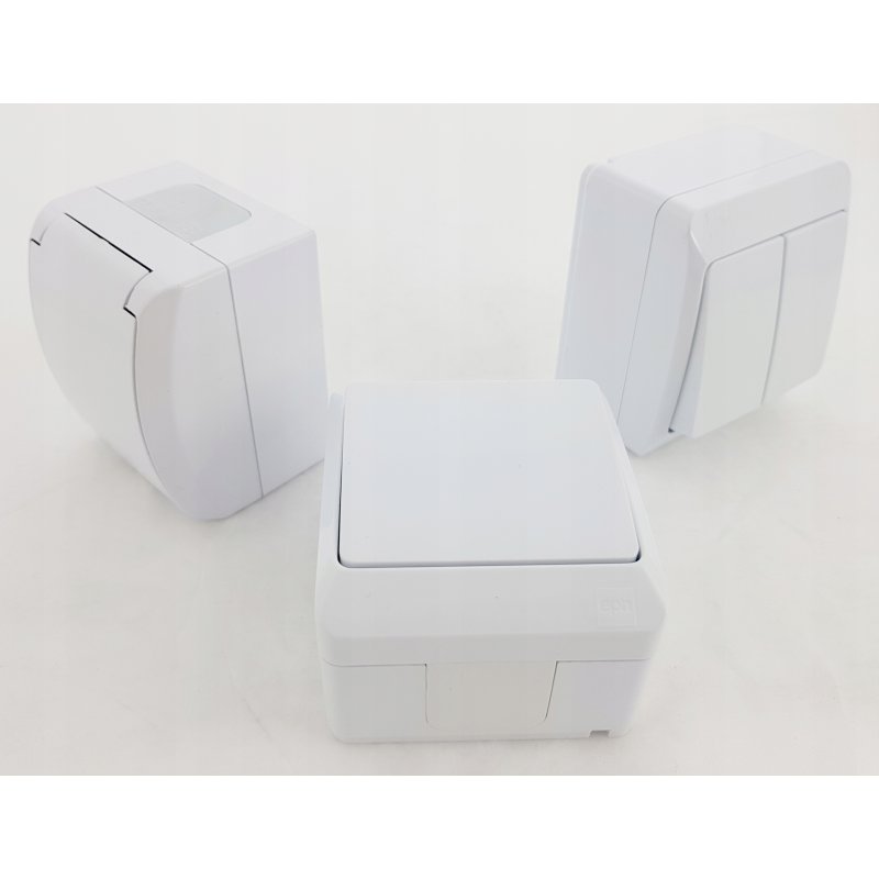 GNIAZDO NATYNK hermetycz IP44 pojedyncze z/U OSPEL