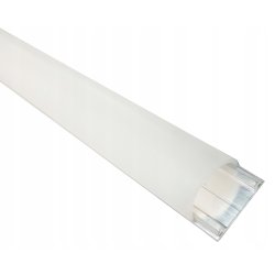 PROFIL ALU do zastosowań GIĘTYCH do LED + KLOSZ 1m