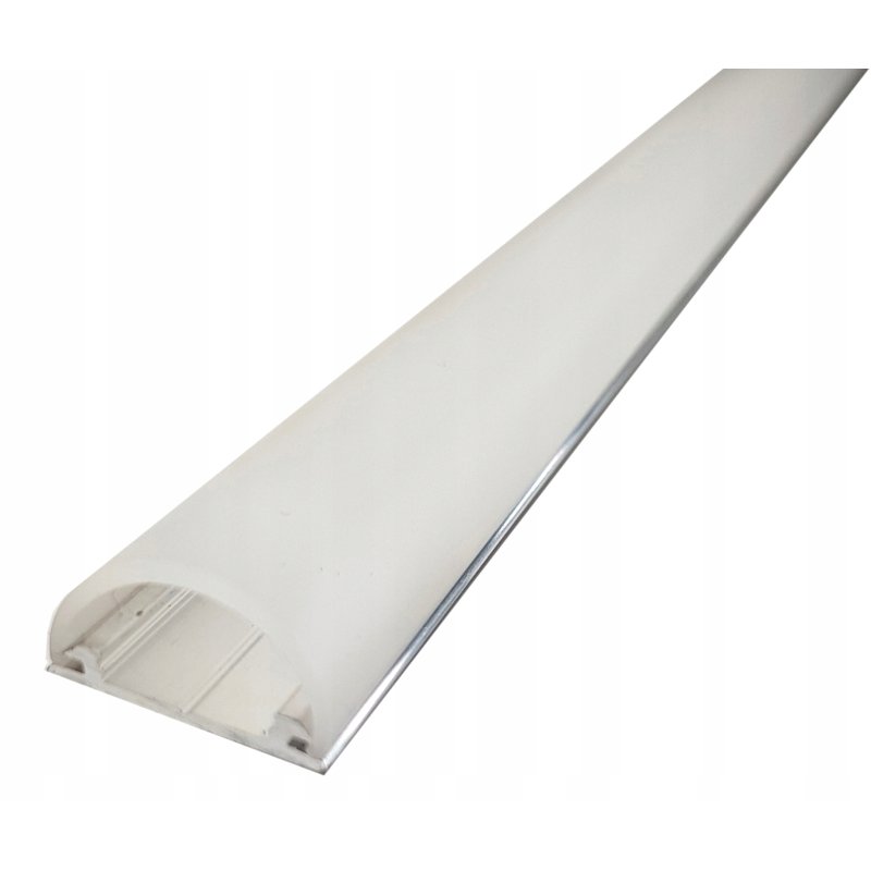 PROFIL ALU do zastosowań GIĘTYCH do LED + KLOSZ 1m