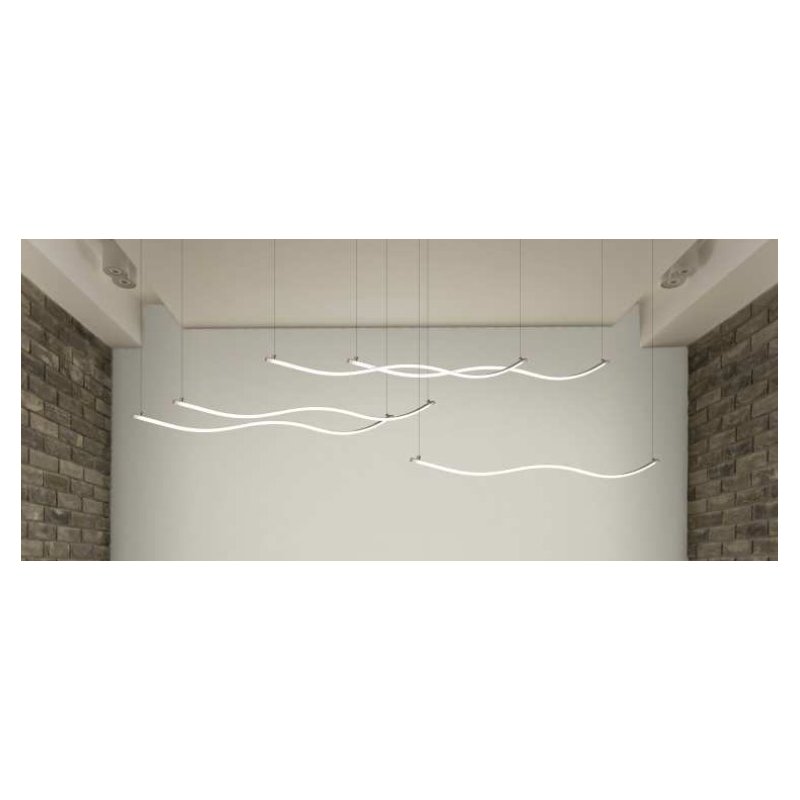 PROFIL ALU do zastosowań GIĘTYCH do LED + KLOSZ 1m