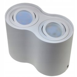 OPRAWA NATYNKOWA Spot TUBA LED Ruchoma na 2x GU10