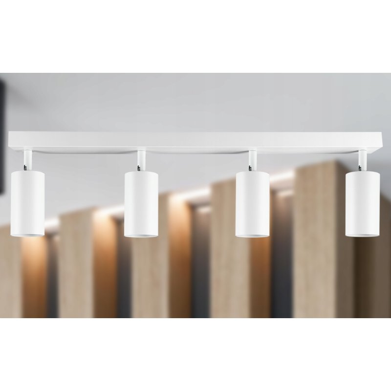 LAMPA sufit KINKIET ŚCIENNY regulowany SPOT 4 GU10