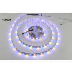 Taśma LED 5050 300 LED IP65 5m - RGBW Ciepła Zimna