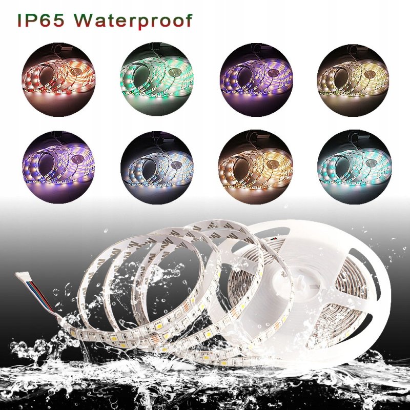 Taśma LED 5050 300 LED IP65 5m - RGBW Ciepła Zimna