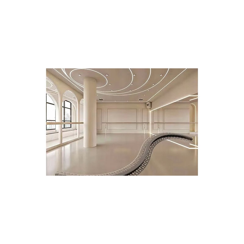 Profil LED Aluminiowy RUCHOMY GIĘTY do Płyt GK Gipsowych Regips + Klosz 2m