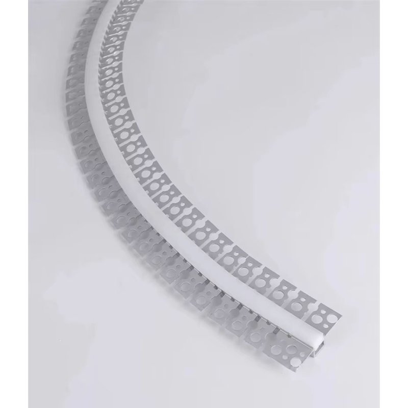 Profil LED Aluminiowy RUCHOMY GIĘTY do Płyt GK Gipsowych Regips + Klosz 2m