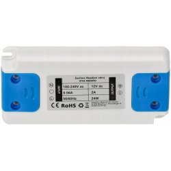 Zasilacz meblowy slim 12V 2A 24W IP44 do taśm led