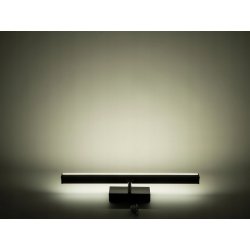 LAMPA ŁAZIENKOWA Kinkiet LED łazienkowy nad lustro szafkę 12W 60cm CZARNY