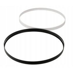 Plafon LED natynkowy Lampa sufitowa 18W NW z wymienną ramką biały/czarny