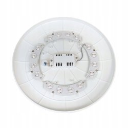 Plafon LED natynkowy Lampa sufitowa 18W NW z wymienną ramką biały/czarny