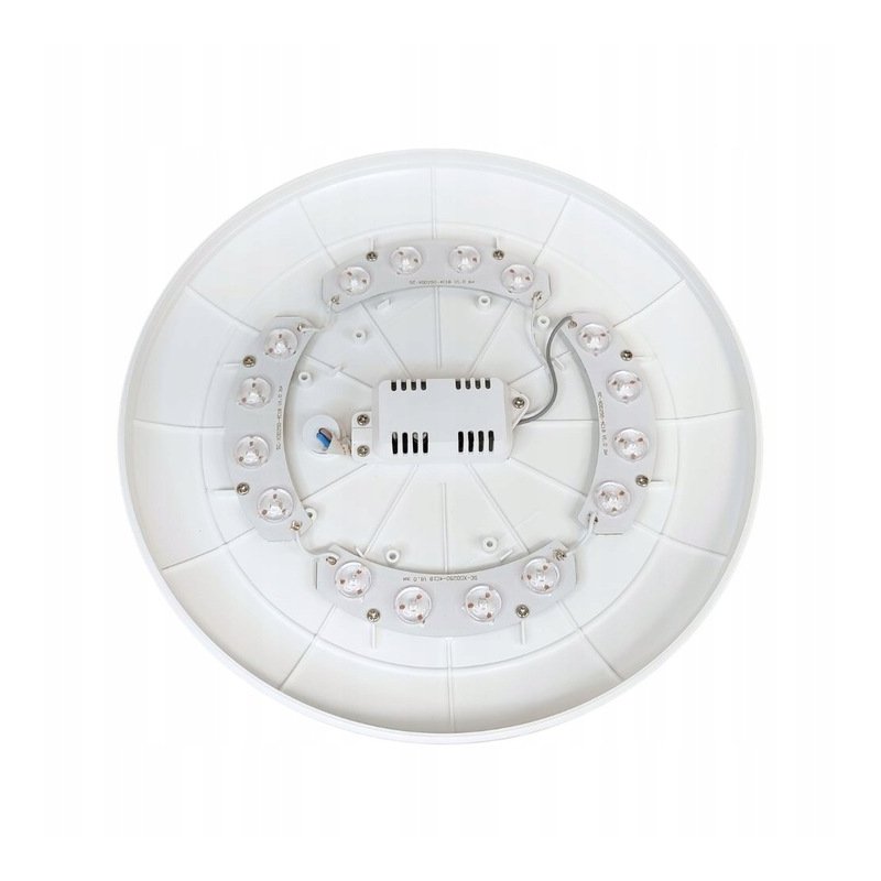 Plafon LED natynkowy Lampa sufitowa 18W NW z wymienną ramką biały/czarny